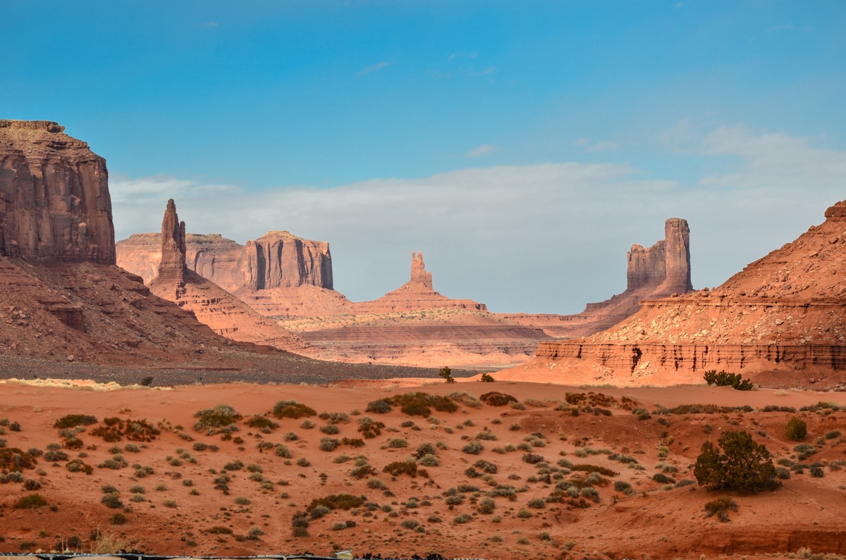 Egypt heritage site in clear winter light